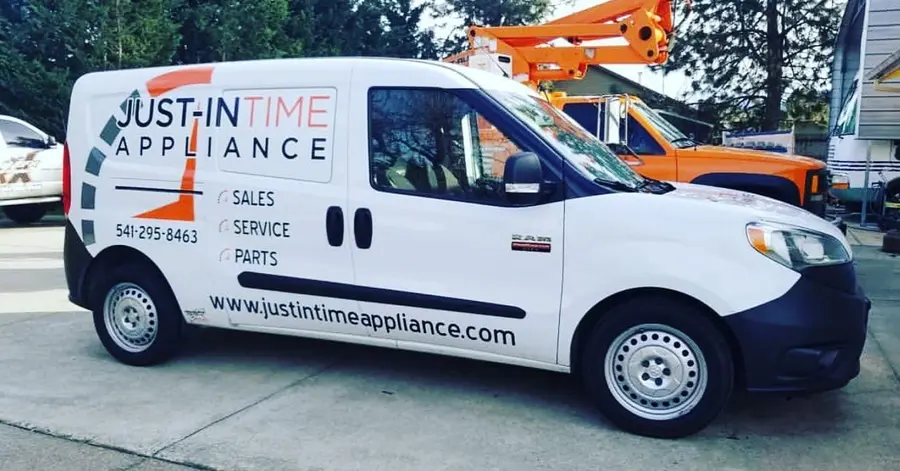 Just-in Time Appliance Repair branded service van