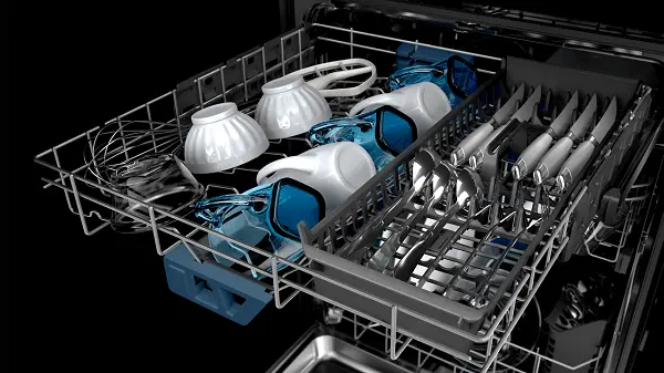how to load silverware in a Maytag dishwasher
