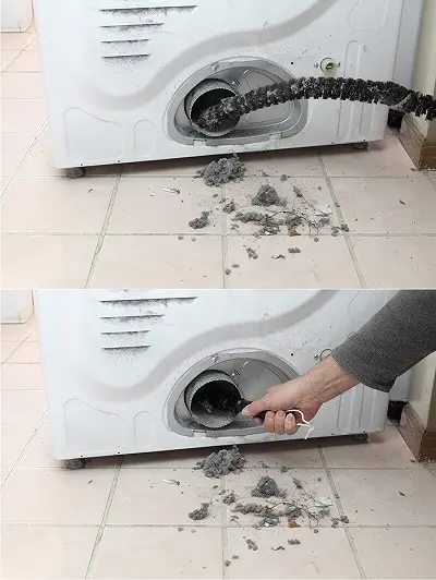 how to clean a dryer vent