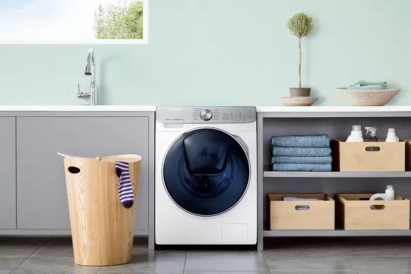 samsung front load washer won't spin