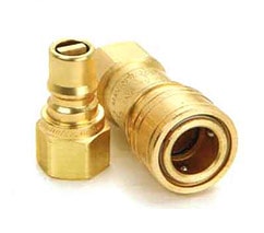 Appliance connector fitting