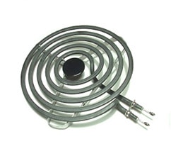 Stovetop heating element coil